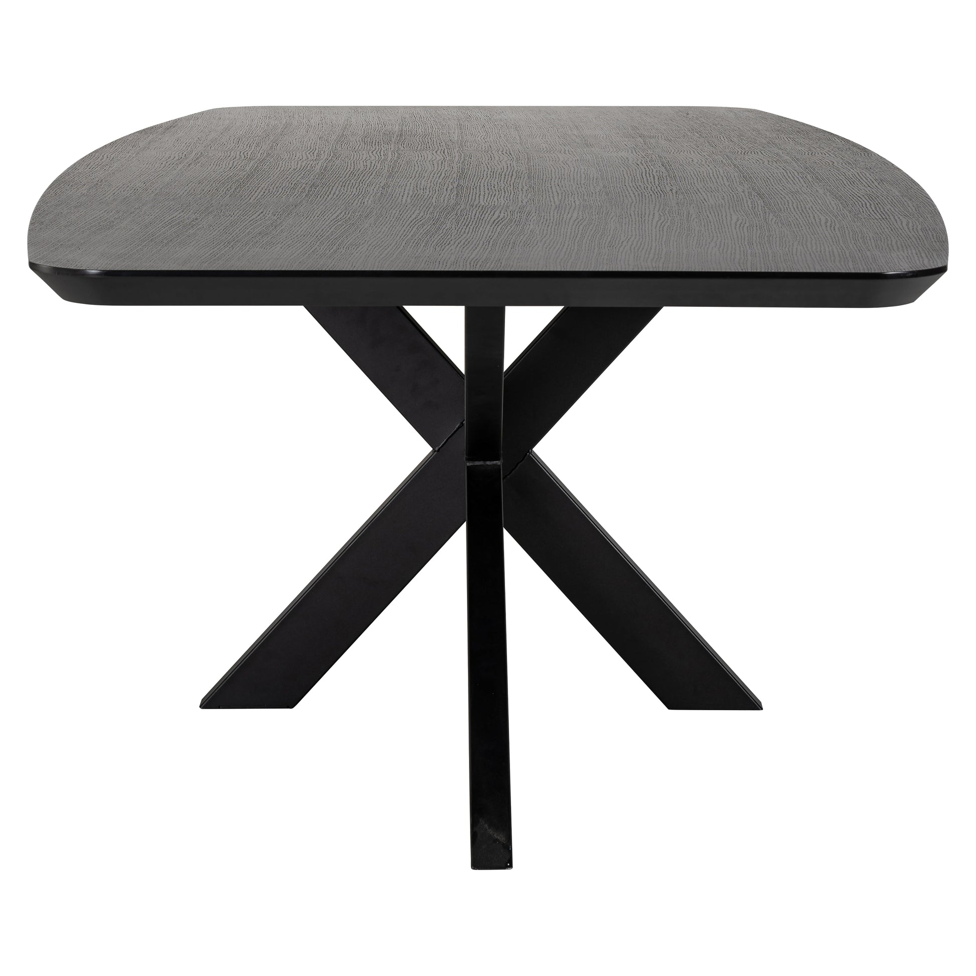 Richmond Interiors Bonvoy 235cm Dining Table in Black  Nicholas John Interiors