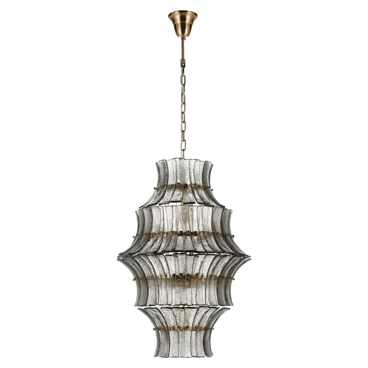 Richmond Interiors Colbey Chandelier in Smoke  Nicholas John Interiors