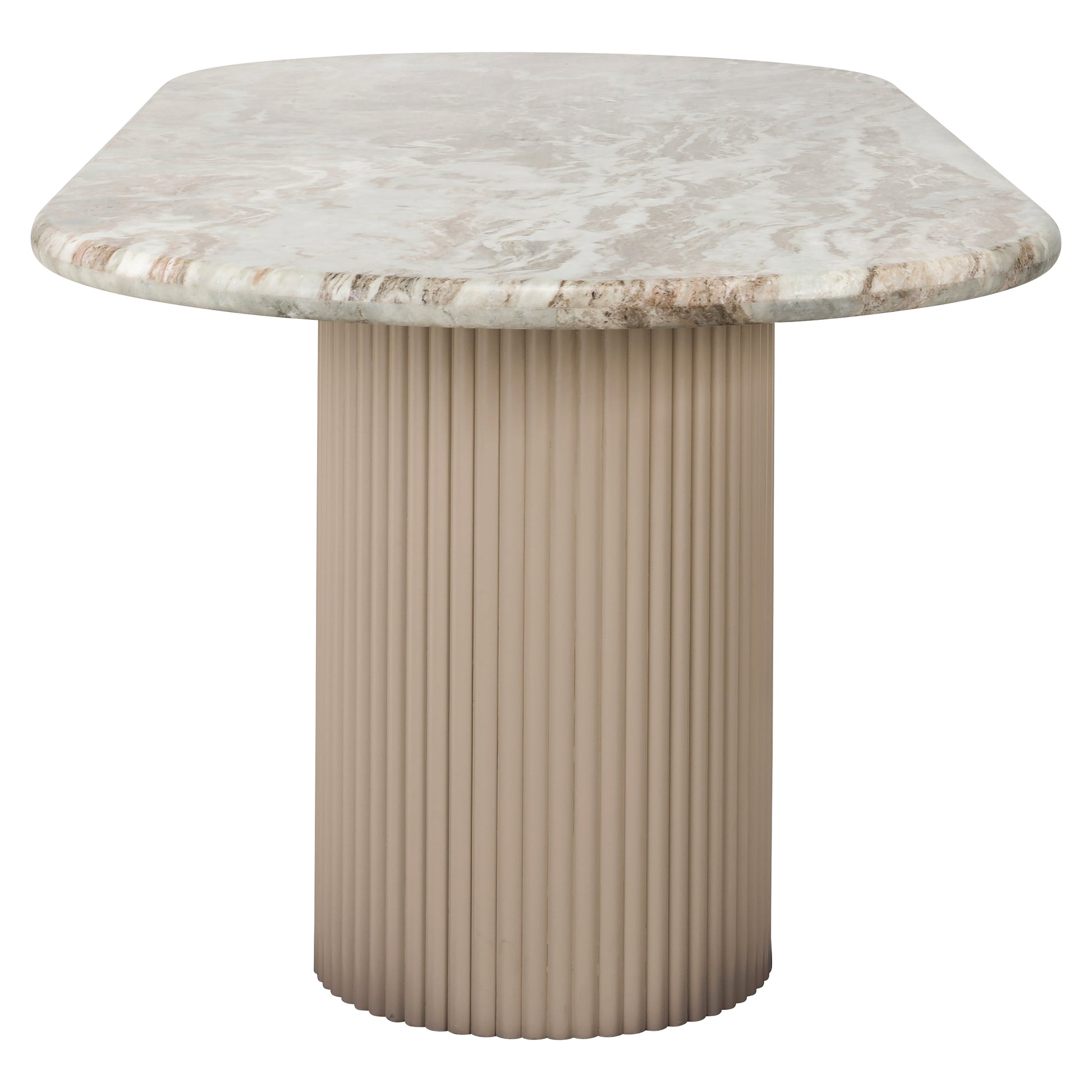 Richmond Interiors Coronel Dining Table 240 in Beige  Nicholas John Interiors