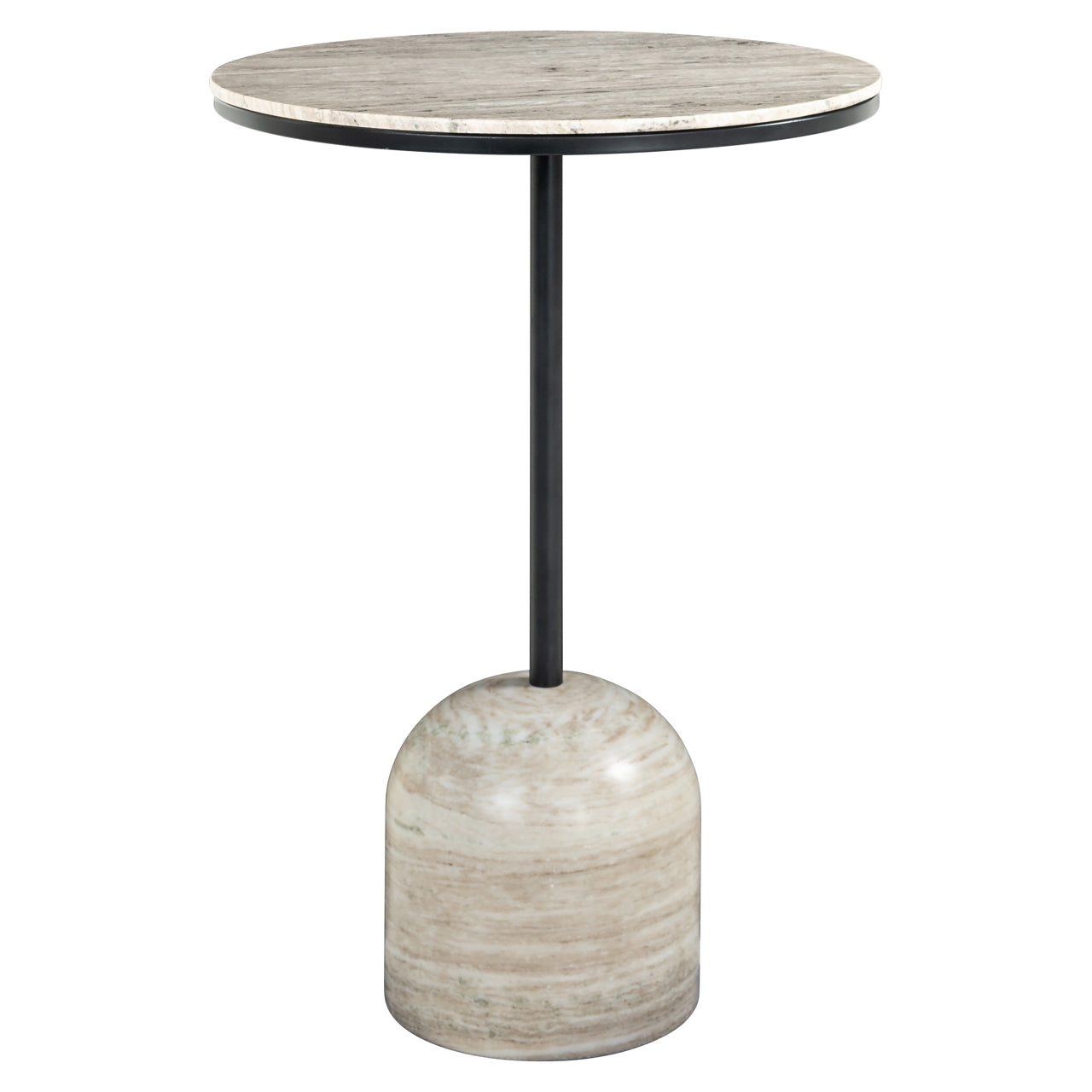 Richmond Interiors Duncan 75cm Bar Table in Sand  Nicholas John Interiors