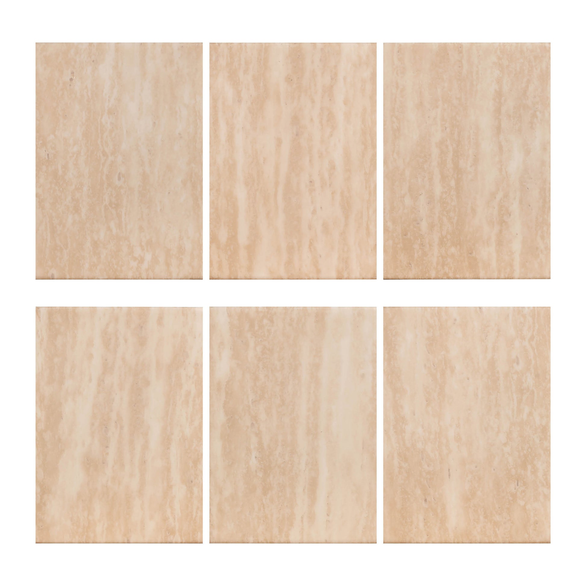 Richmond Interiors Fictus Dining Table 140cm Faux Travertine in Beige  Nicholas John Interiors