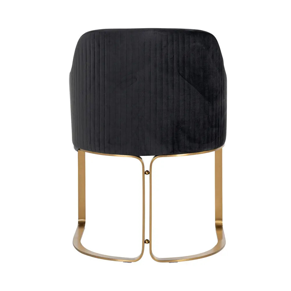 Richmond Interiors Hadley Chair Antraciet Velvet