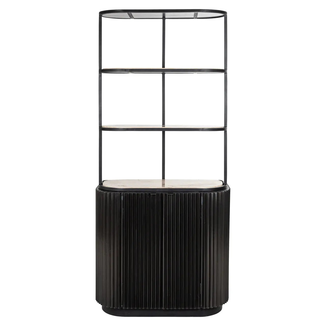 Richmond Interiors Hampton 2-Doors 2-Shelves Cabinet  Nicholas John Interiors