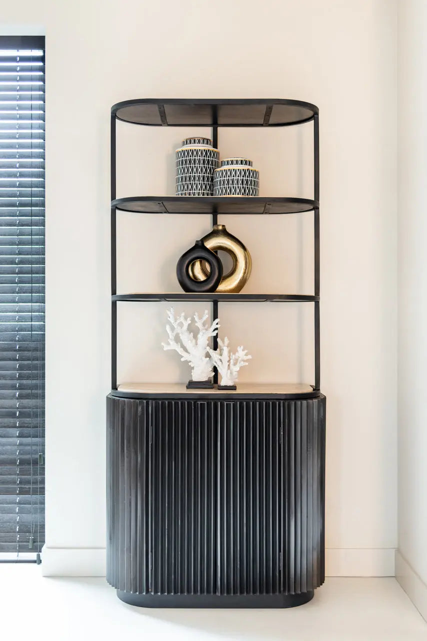 Richmond Interiors Hampton 2-Doors 2-Shelves Cabinet  Nicholas John Interiors