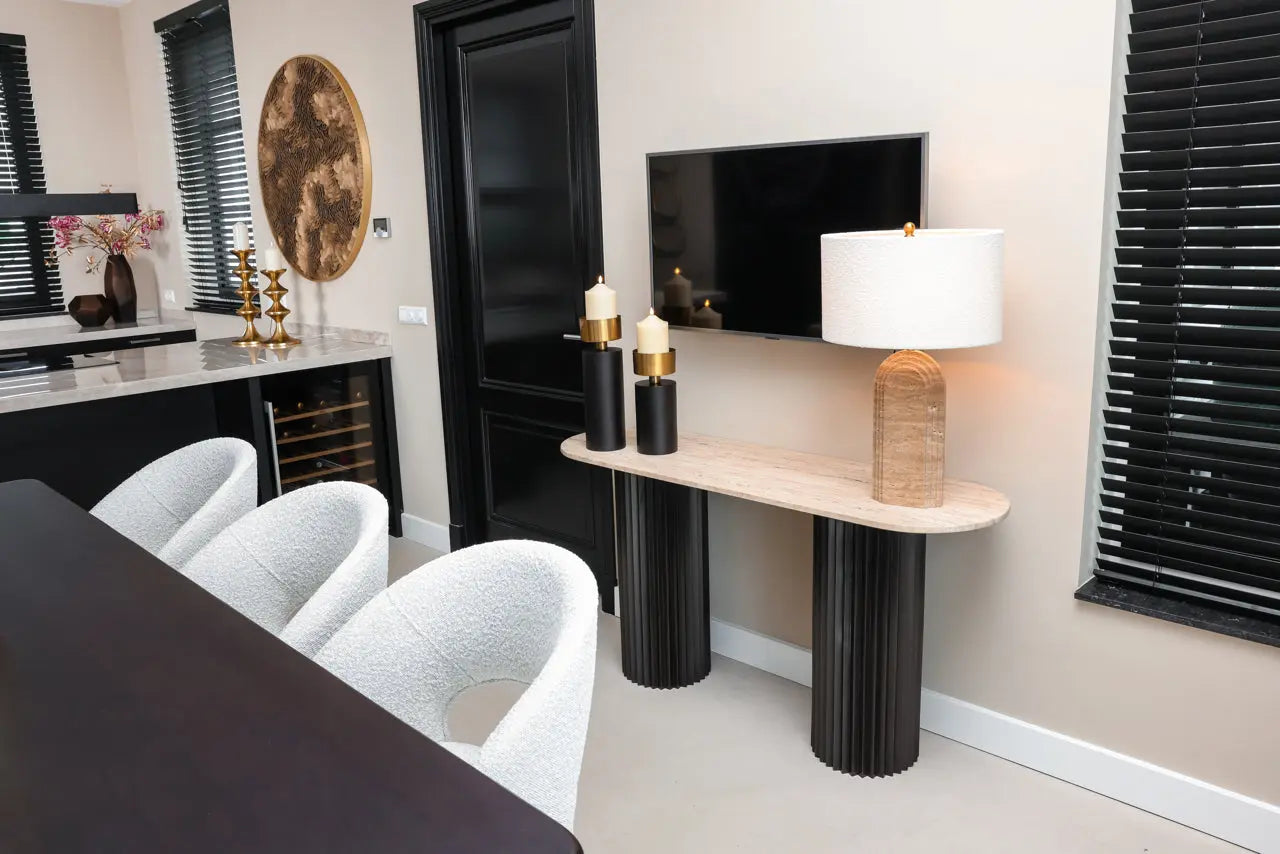 Richmond Interiors Hampton Luxury Console Table  Nicholas John Interiors