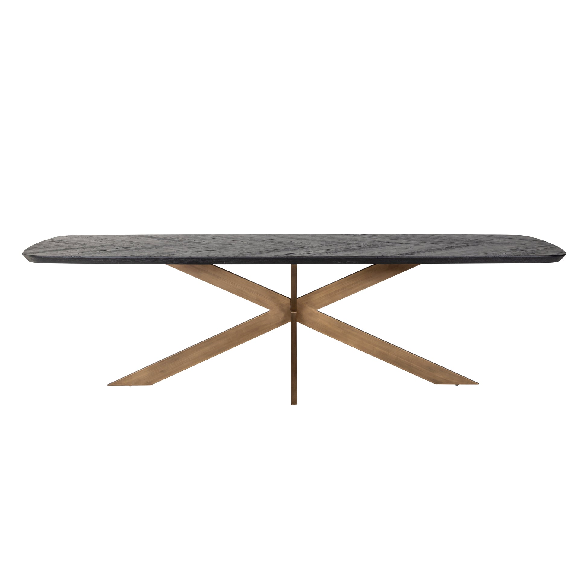 Richmond Interiors Hayley Dining Table in Dark Coffee  Nicholas John Interiors