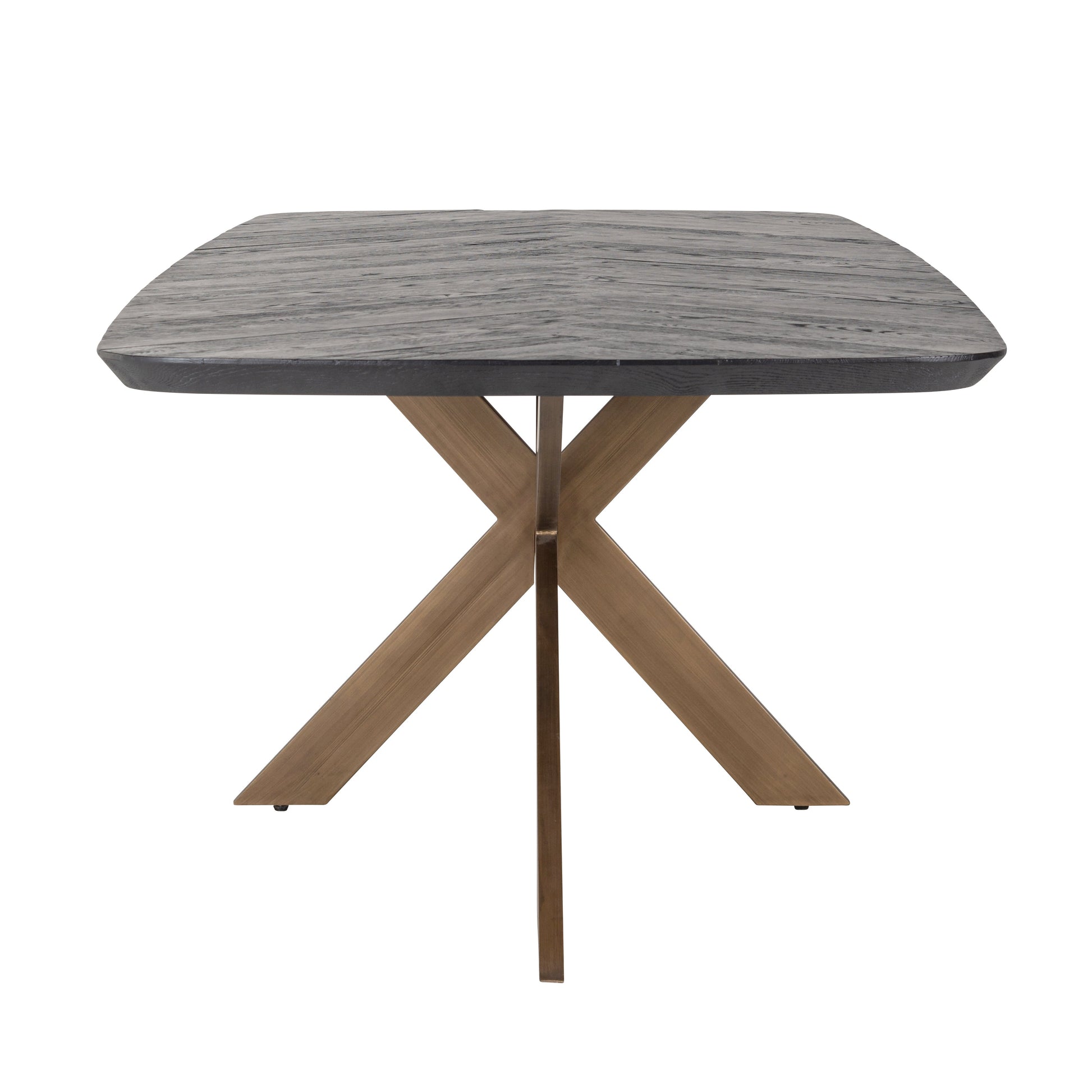Richmond Interiors Hayley Dining Table in Dark Coffee  Nicholas John Interiors