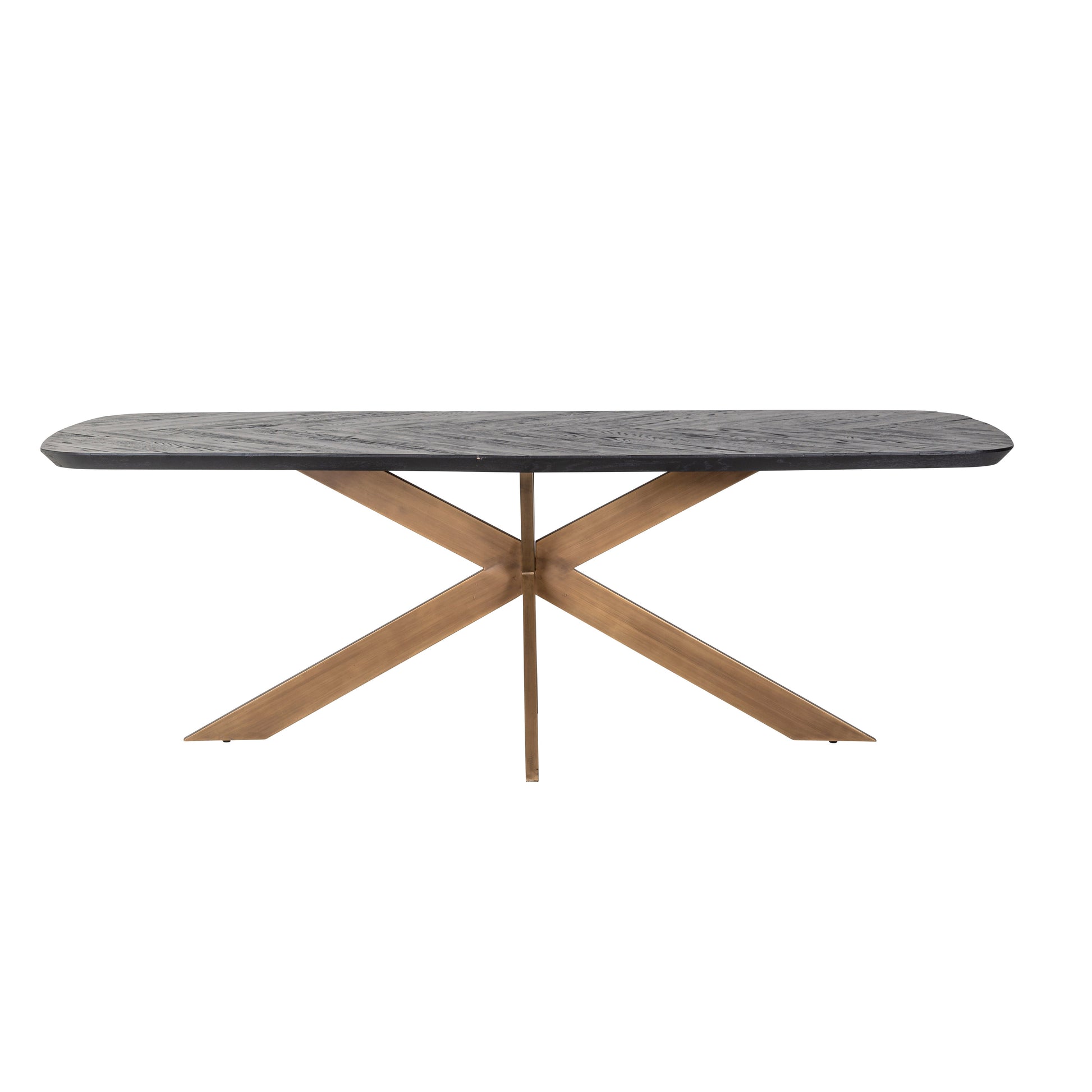 Richmond Interiors Hayley Dining Table in Dark Coffee  Nicholas John Interiors