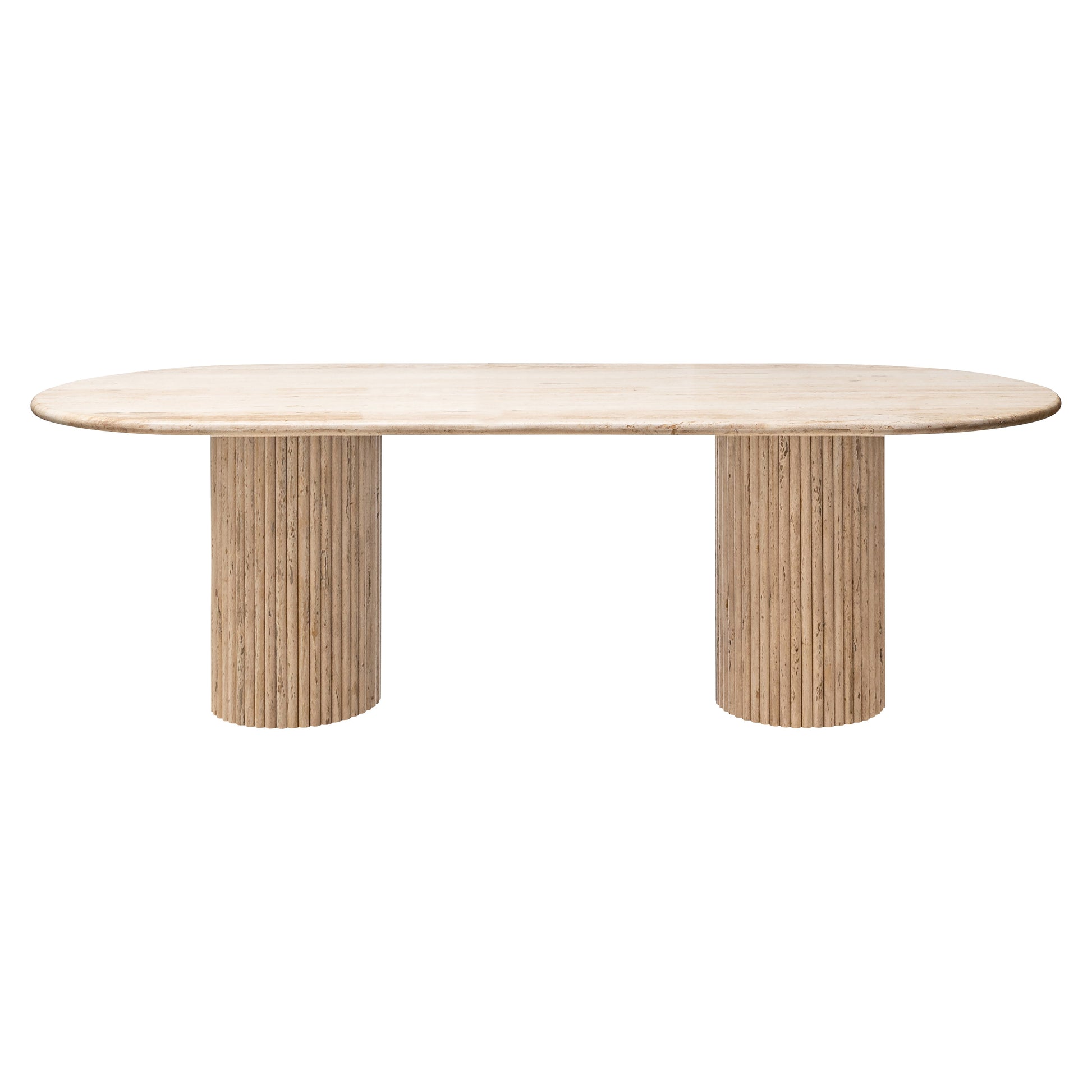 Richmond Interiors La Cantera 240cm Dining Table in Beige  Nicholas John Interiors