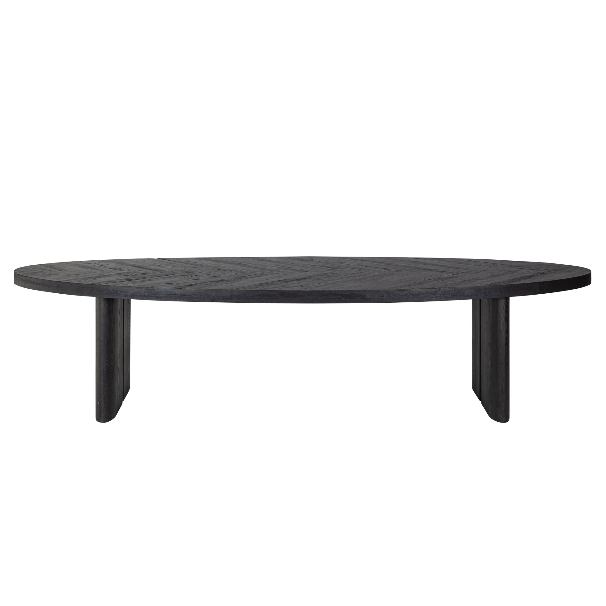 Richmond Interiors Lilly 330cm Dining Table in Dark Coffee  Nicholas John Interiors