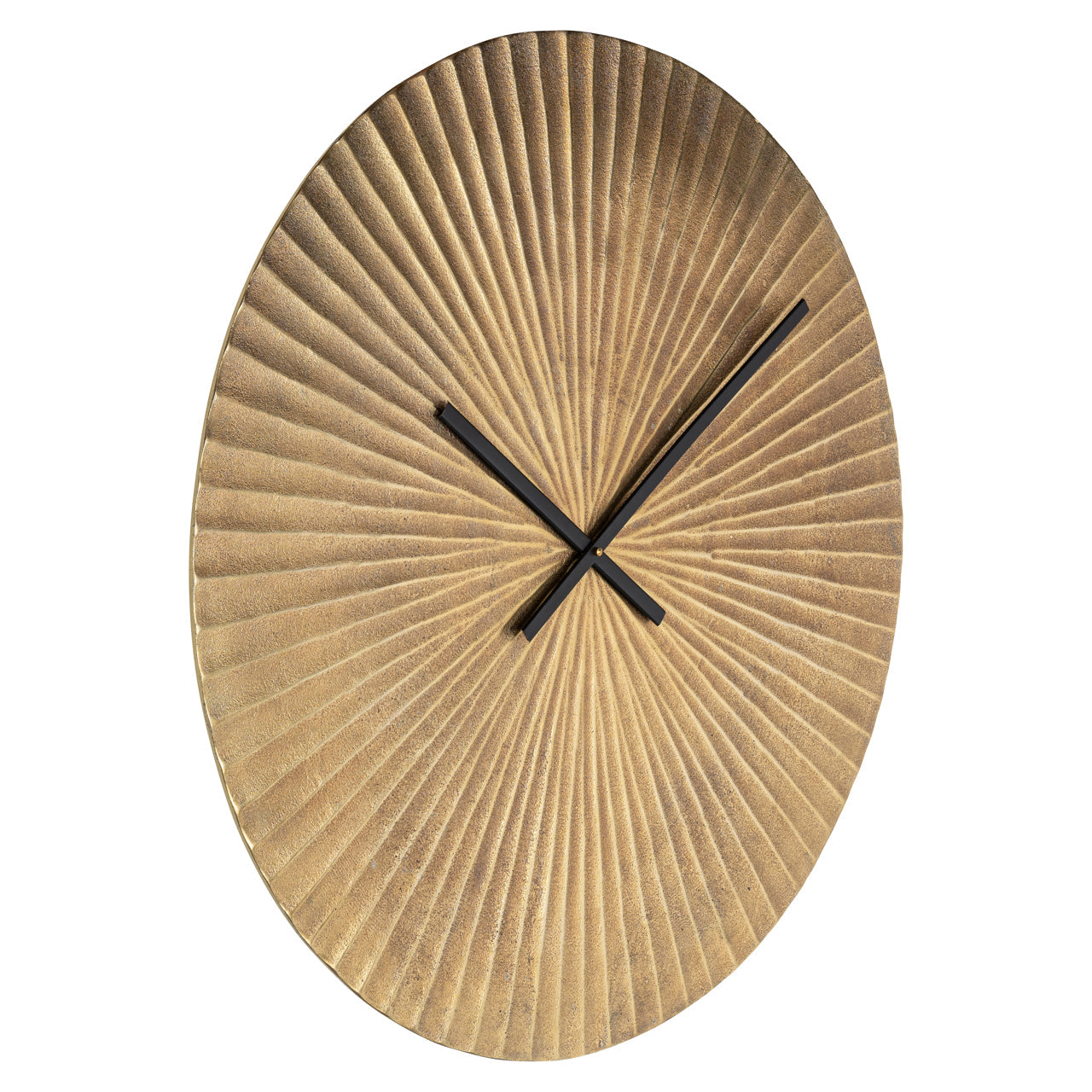 Richmond Interiors Mace Clock in Gold  Nicholas John Interiors