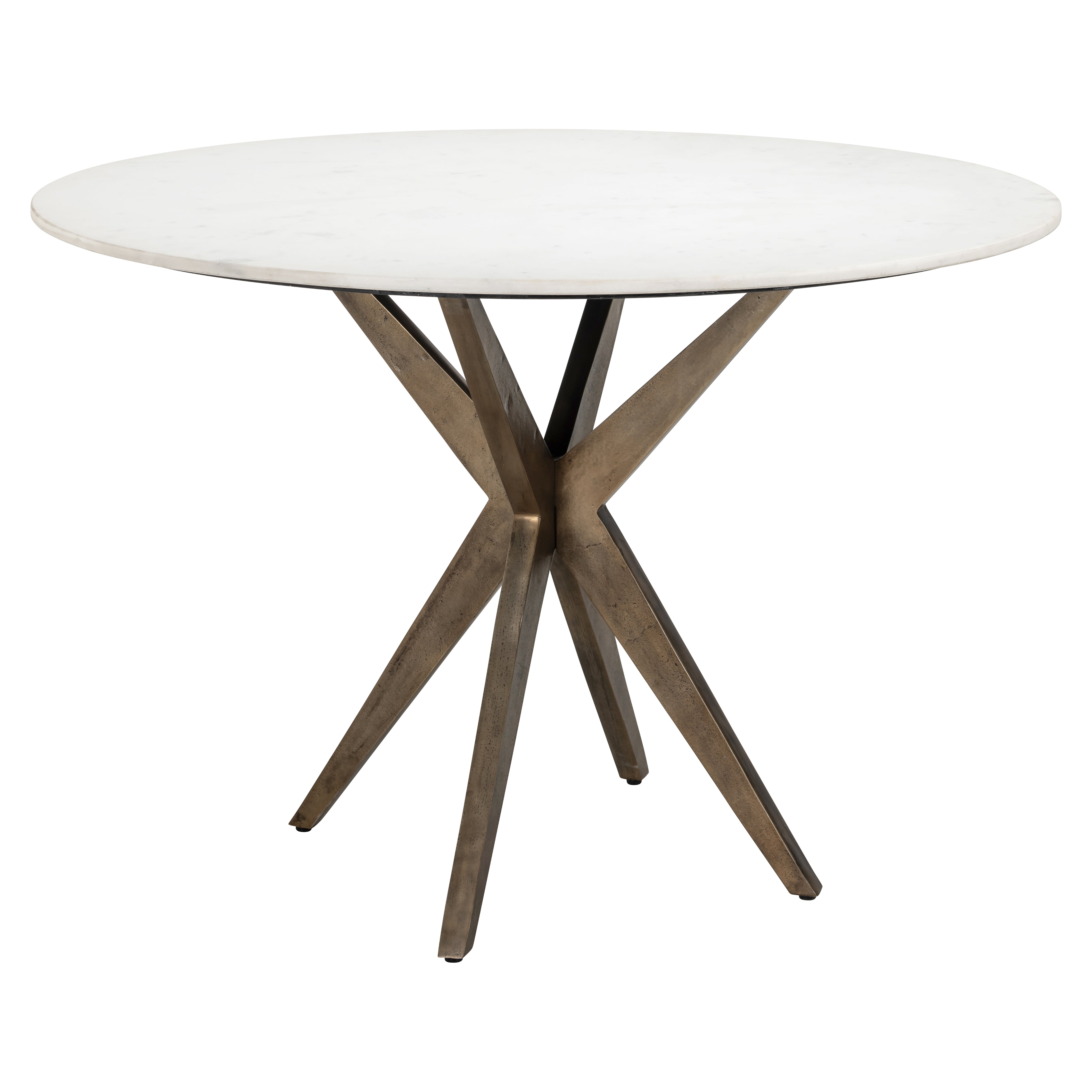 Richmond Interiors Maisy 114cm Dining Table in White  Nicholas John Interiors