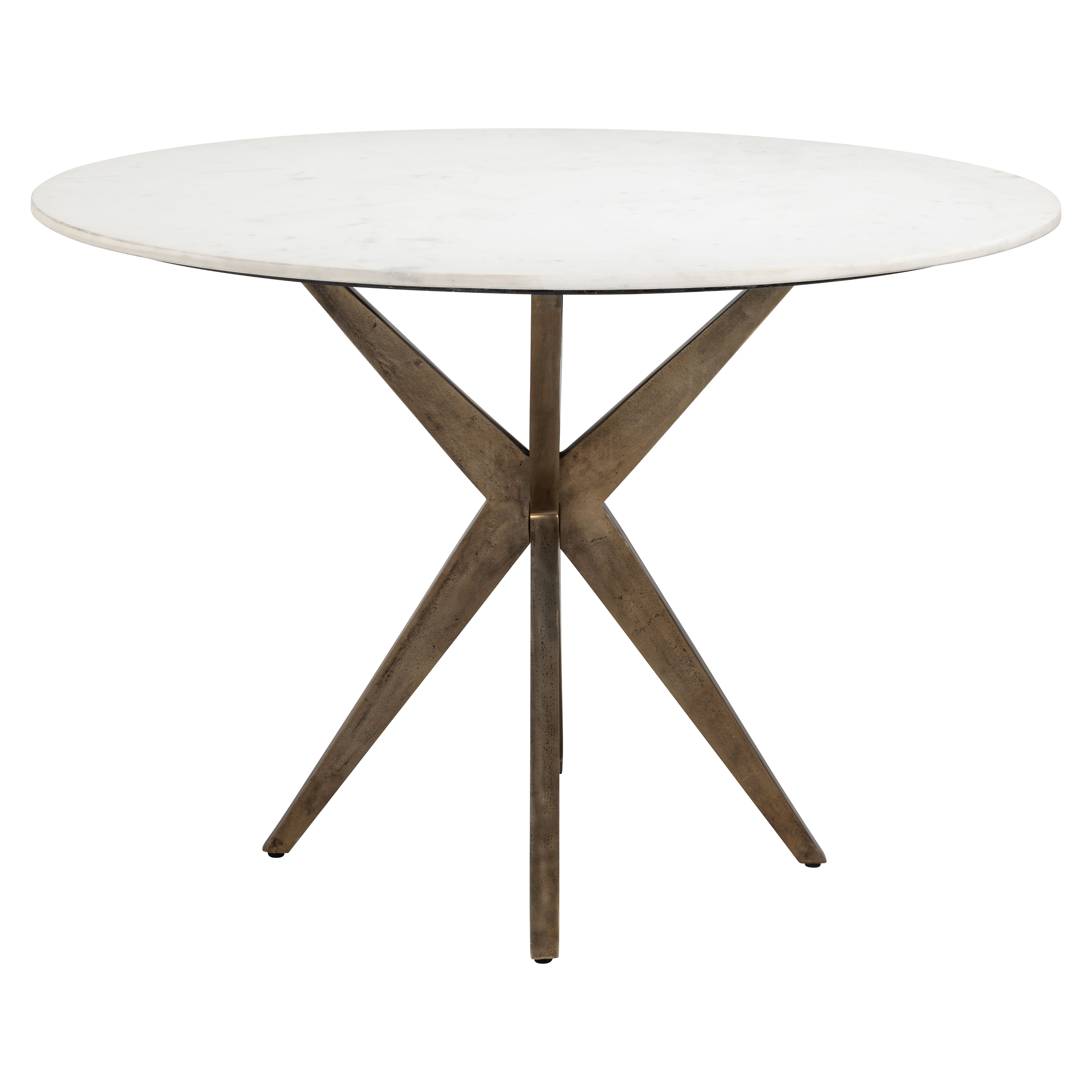 Richmond Interiors Maisy 114cm Dining Table in White  Nicholas John Interiors