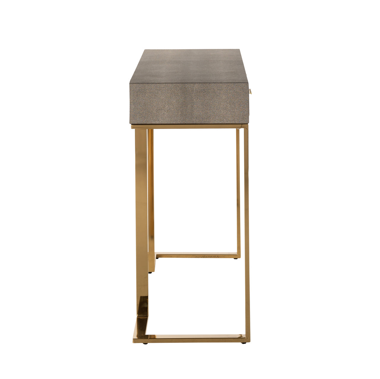 Richmond Interiors Marie-Lou Console Table in Gold  Nicholas John Interiors