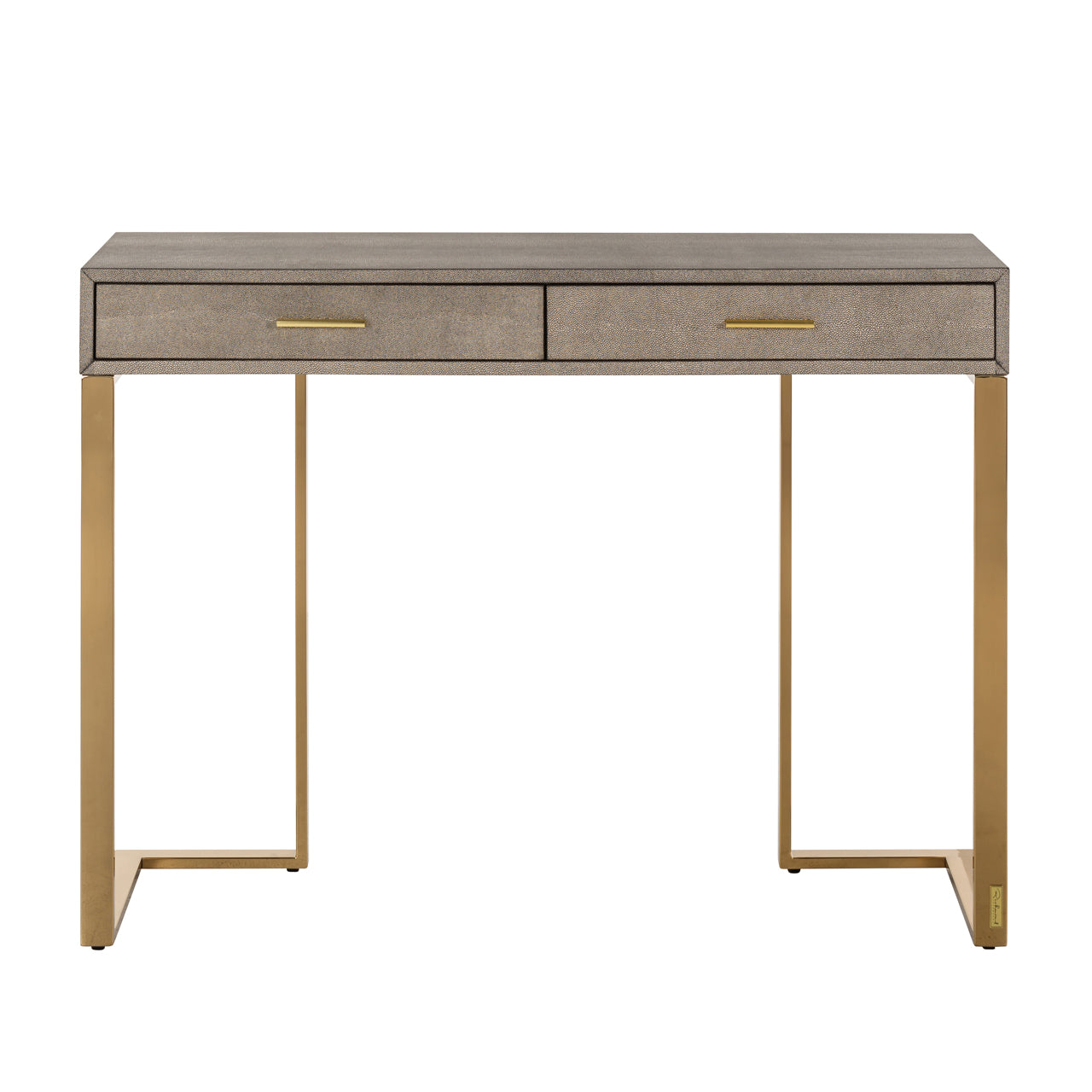 Richmond Interiors Marie-Lou Console Table in Gold  Nicholas John Interiors