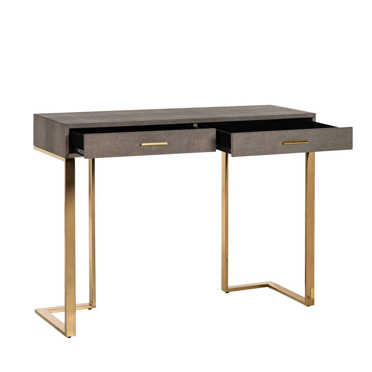 Richmond Interiors Marie-Lou Console Table in Gold  Nicholas John Interiors