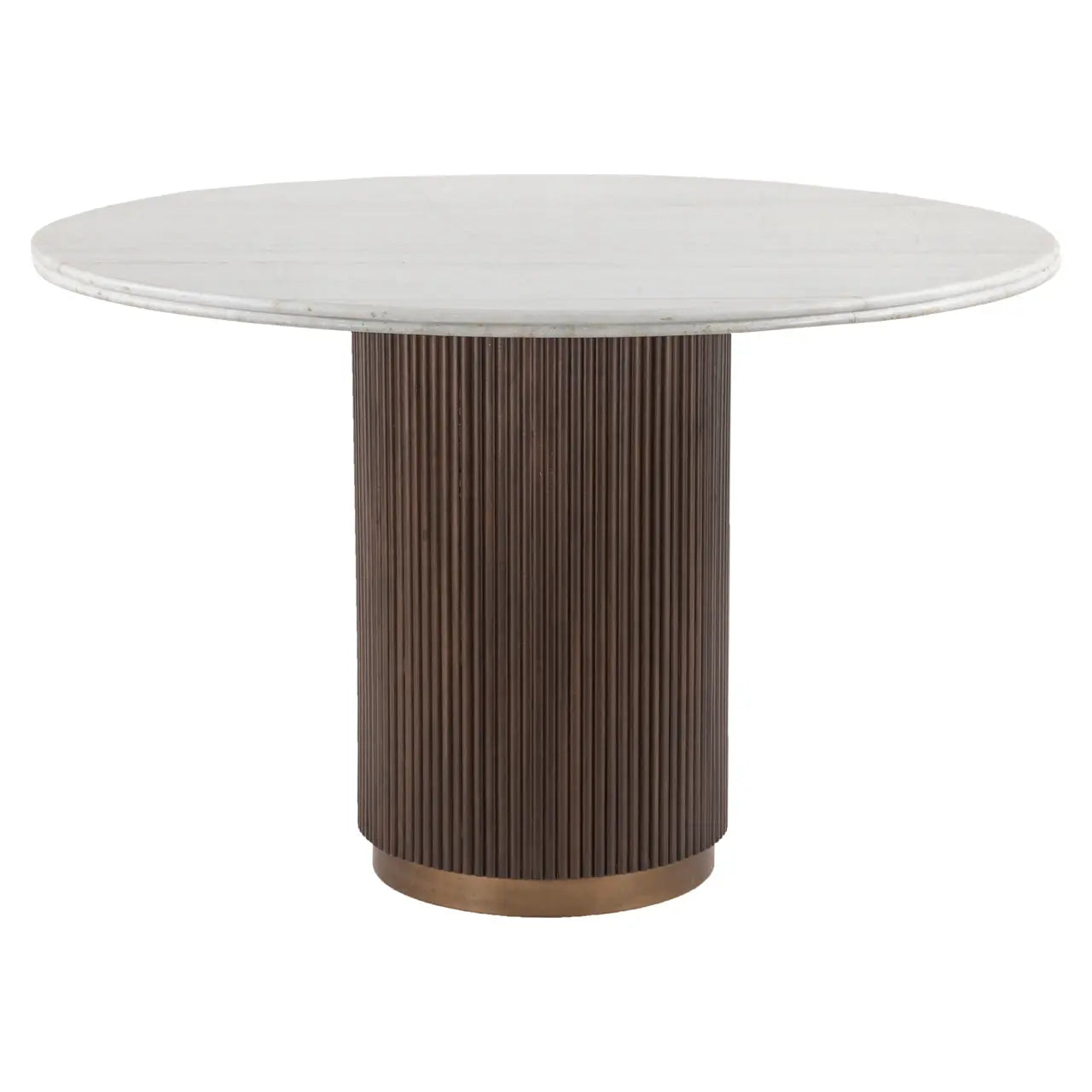 Richmond Interiors Mayfield 120cm Dining Table in Brown  Nicholas John Interiors