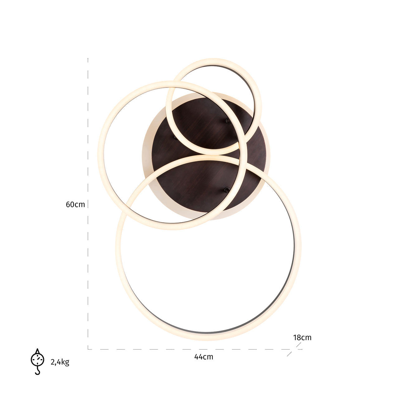 Richmond Interiors Mosa Ceiling Light in Bronze  Nicholas John Interiors