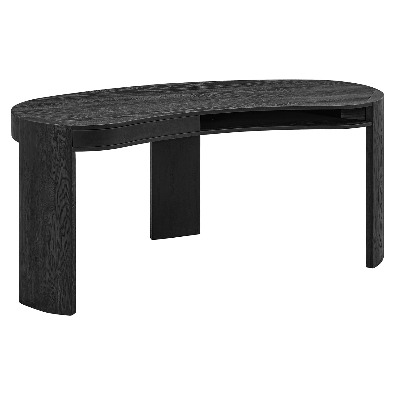 Richmond Interiors Navarino Desk in Dark Coffee  Nicholas John Interiors