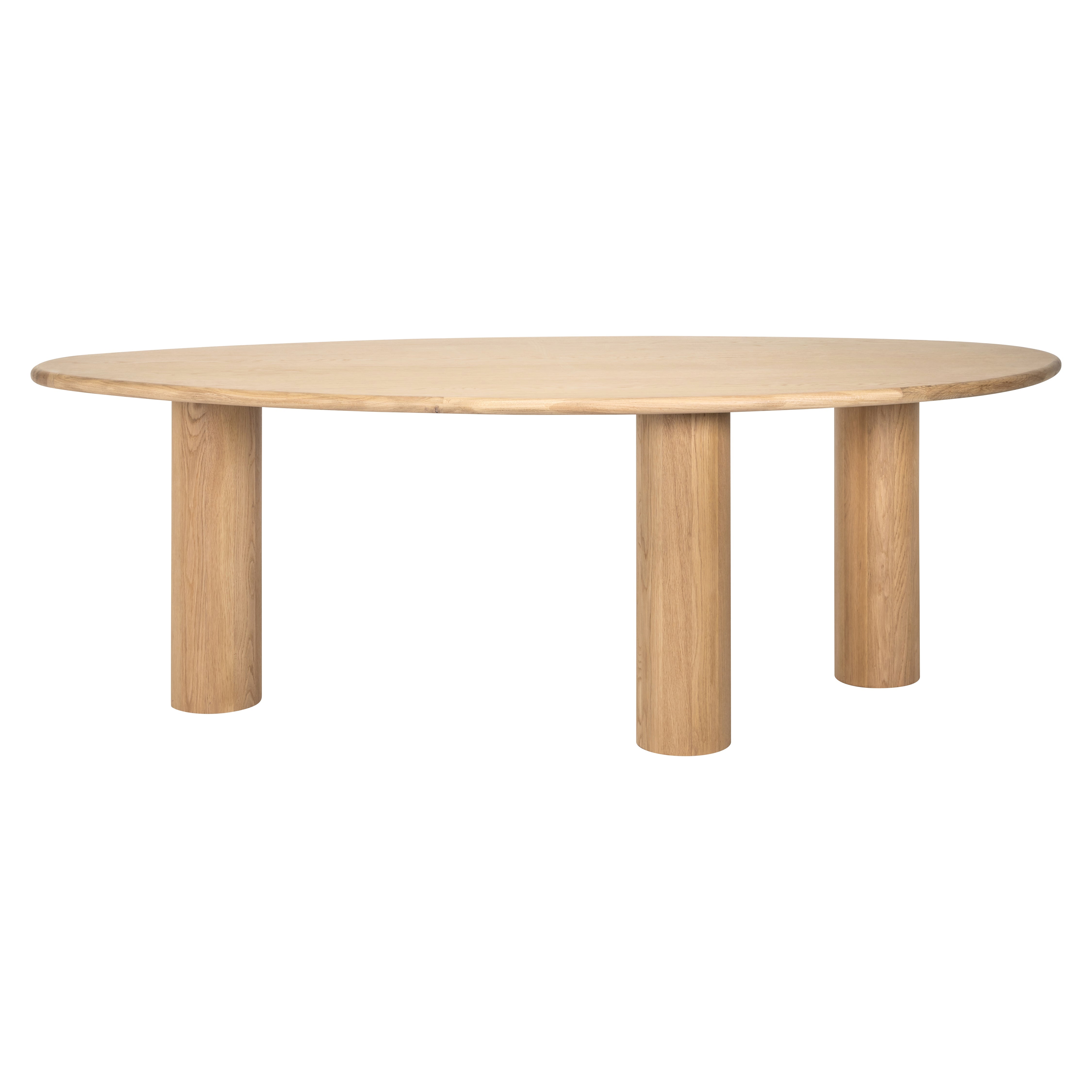 Richmond Interiors Oakley 235cm Dining Table in Natural Oak  Nicholas John Interiors