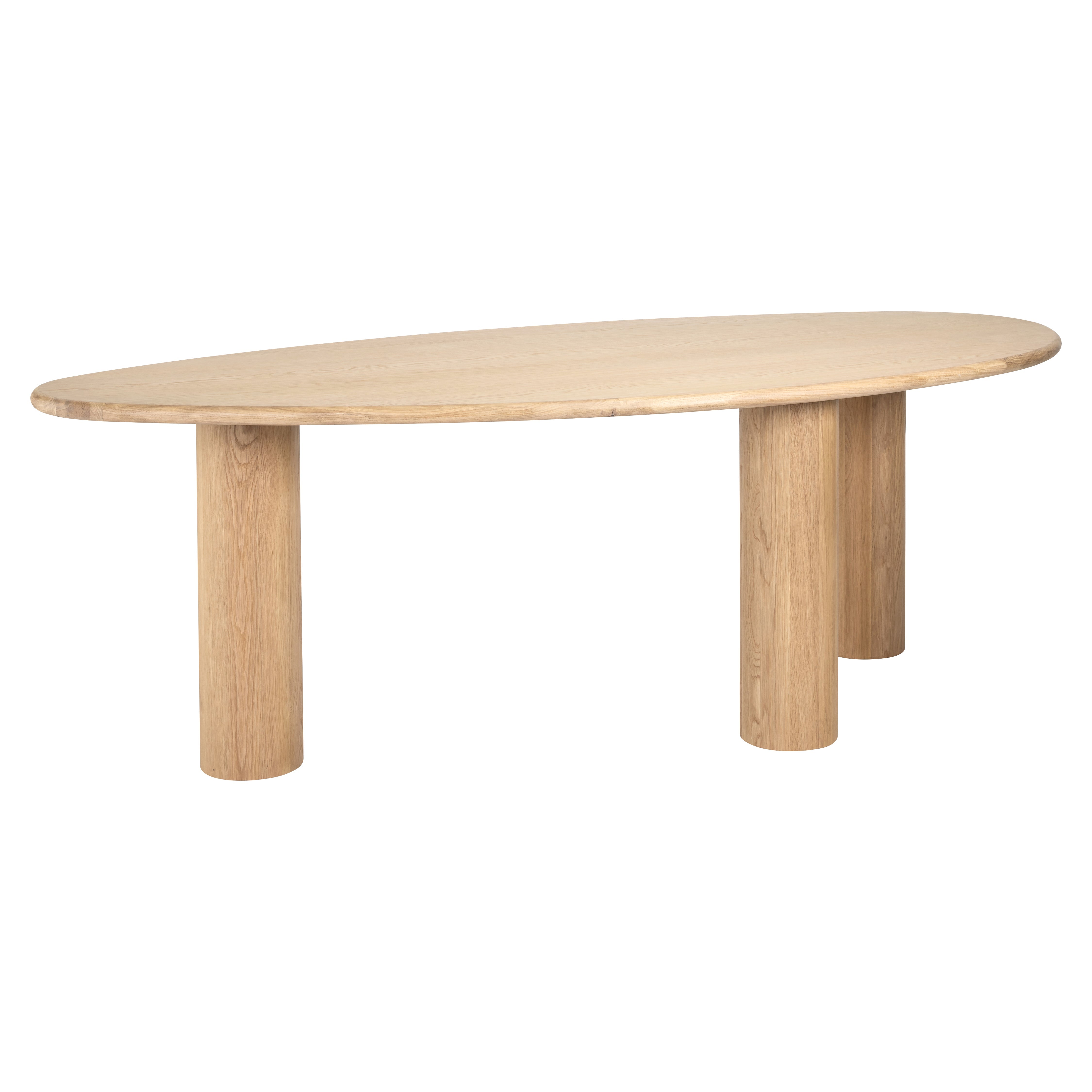 Richmond Interiors Oakley 235cm Dining Table in Natural Oak  Nicholas John Interiors
