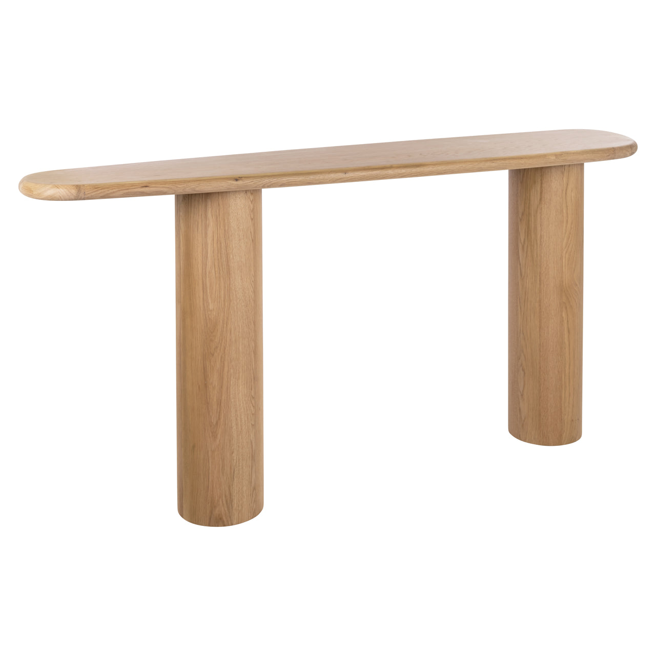 Richmond Interiors Oakley Console Table in Natural Oak  Nicholas John Interiors