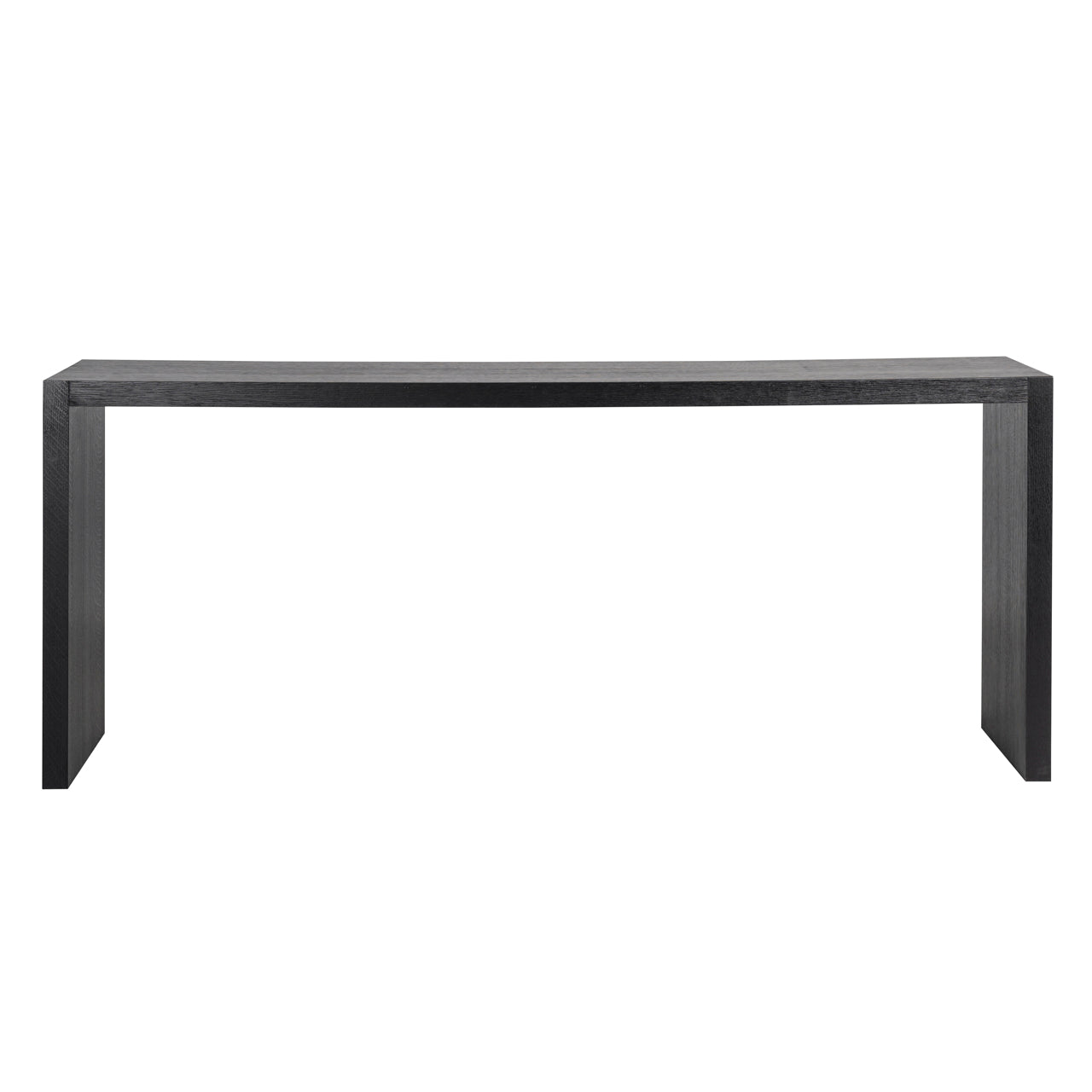 Richmond Interiors Oakura Console Table in Black  Nicholas John Interiors