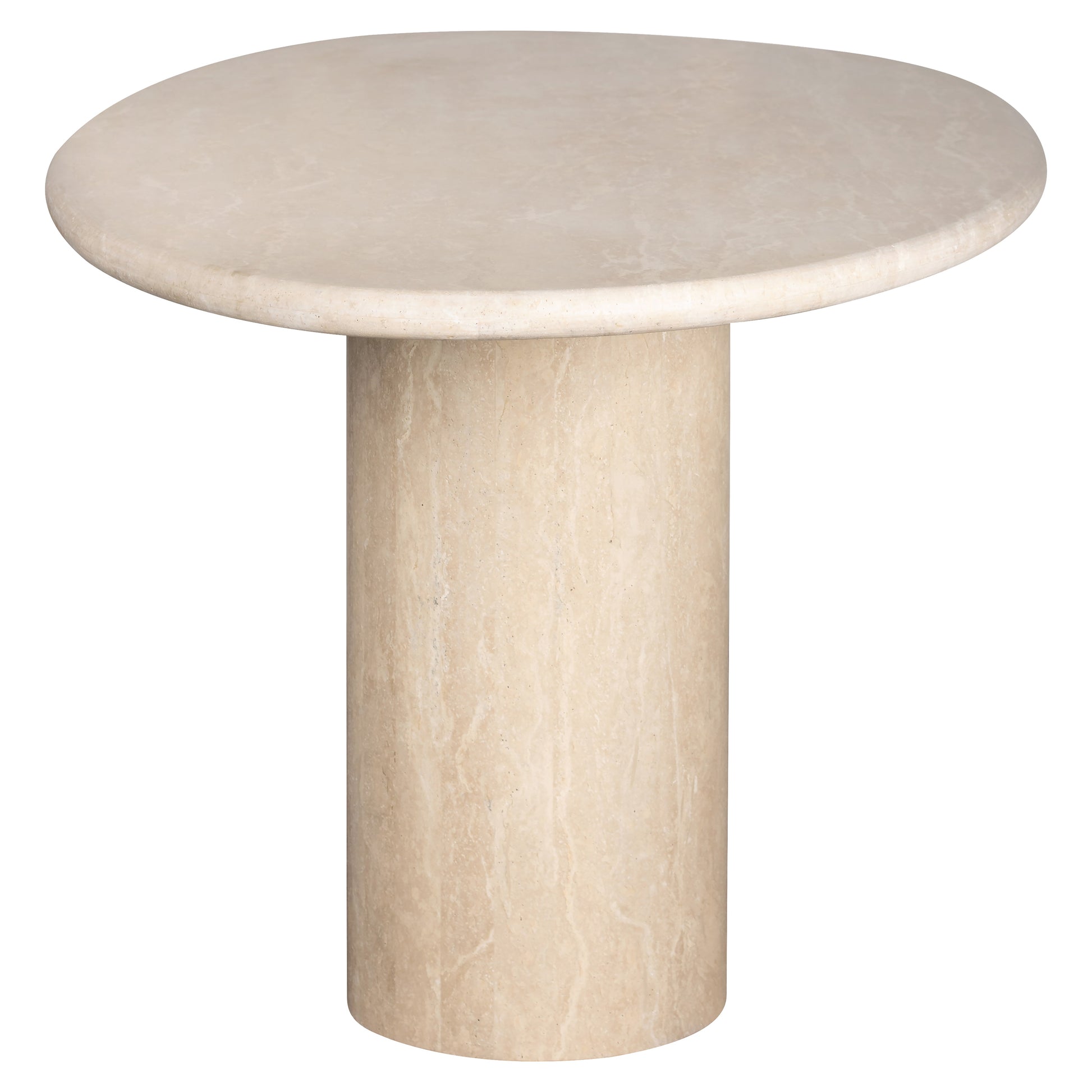 Richmond Interiors Renaissance Dining Table Italian Travertine in Beige  Nicholas John Interiors