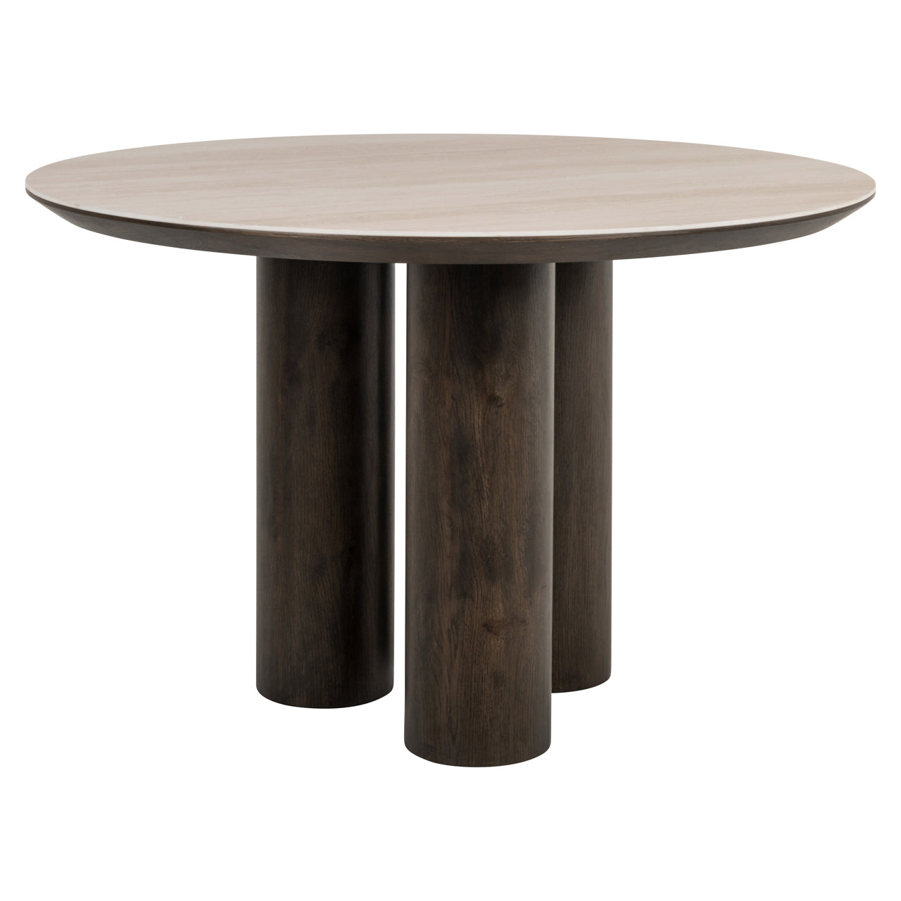 Richmond Interiors Ritz 120cm Dining Table in Brown  Nicholas John Interiors
