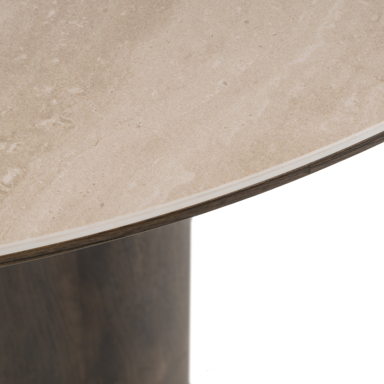 Richmond Interiors Ritz 120cm Dining Table in Brown  Nicholas John Interiors