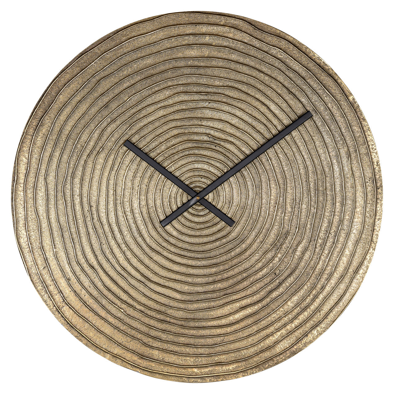 Richmond Interiors Roan Clock in Gold  Nicholas John Interiors