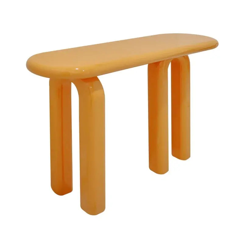 Richmond Interiors Rascal Console Table in Orange  Nicholas John Interiors