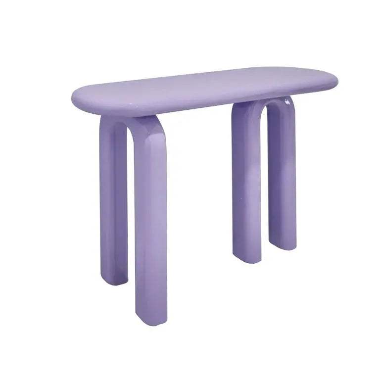 Richmond Interiors Rascal Console Table in Purple  Nicholas John Interiors