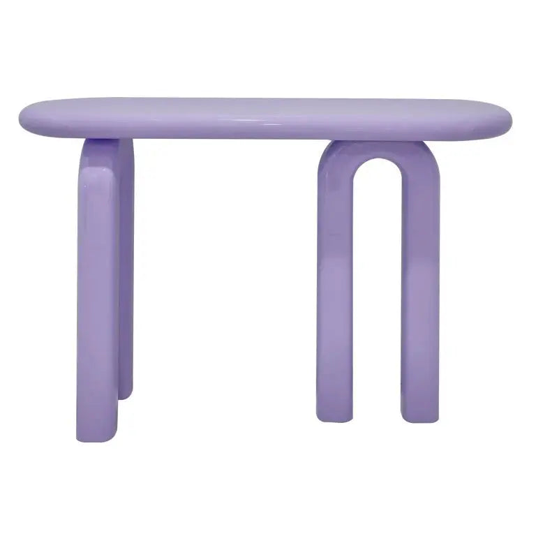 Richmond Interiors Rascal Console Table in Purple  Nicholas John Interiors