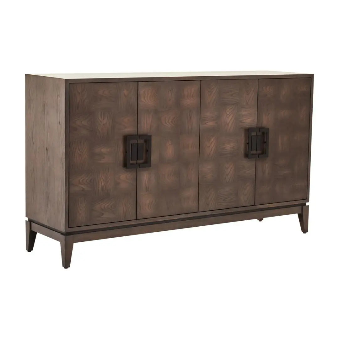 Damira 4 Door Antique Grey Sideboard.  Nicholas John Interiors