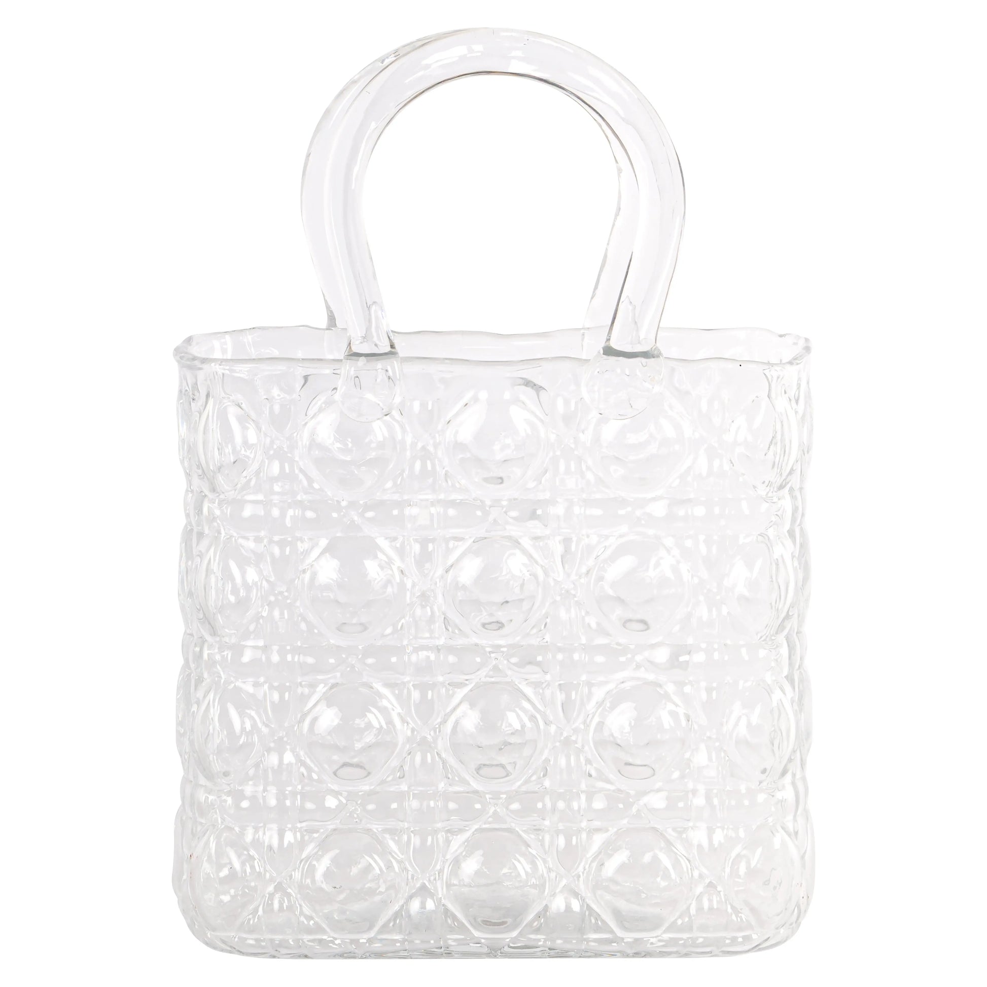 Richmond Interiors Ginny Vase in Clear Transparent  Nicholas John Interiors