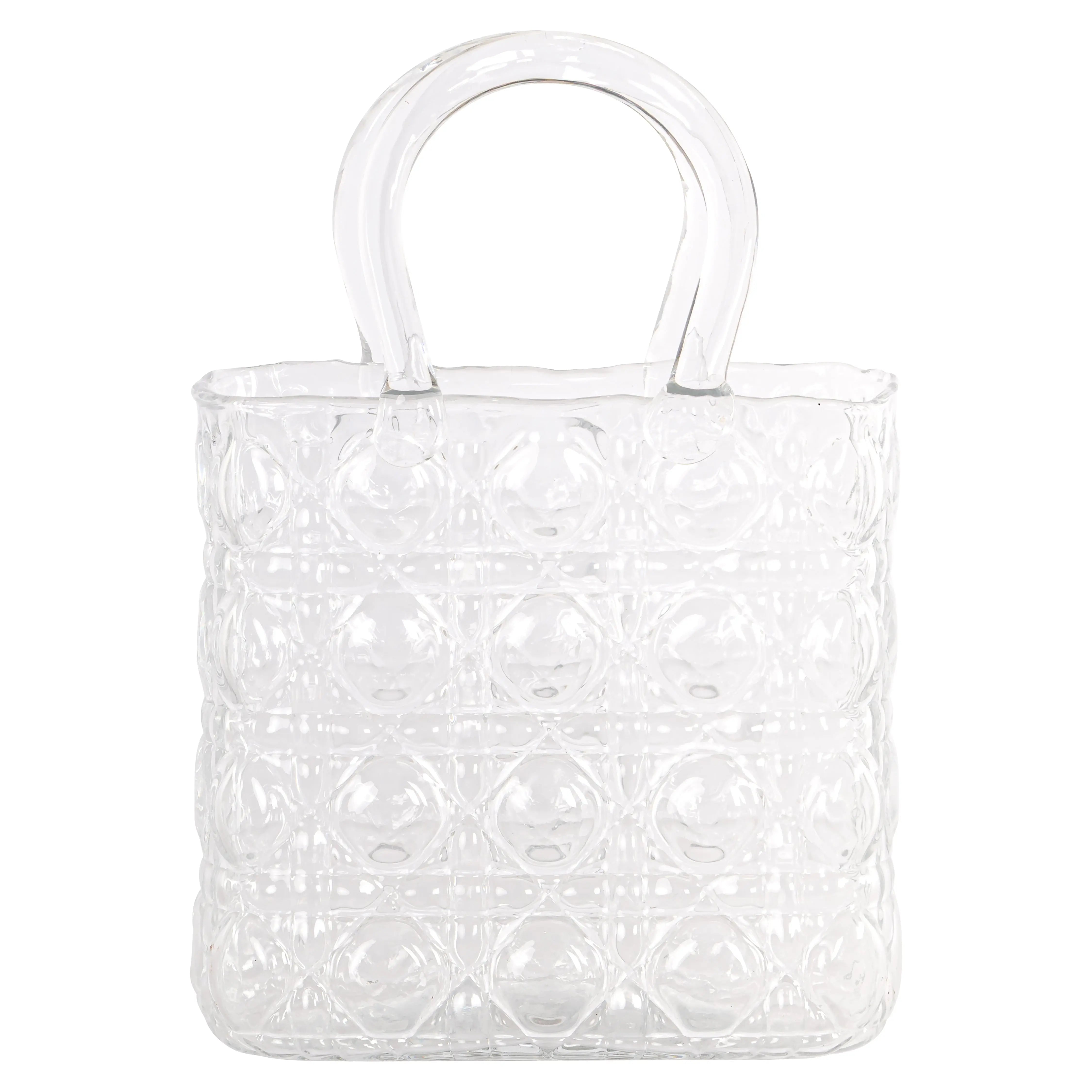 Richmond Interiors Ginny Vase in Clear Transparent  Nicholas John Interiors