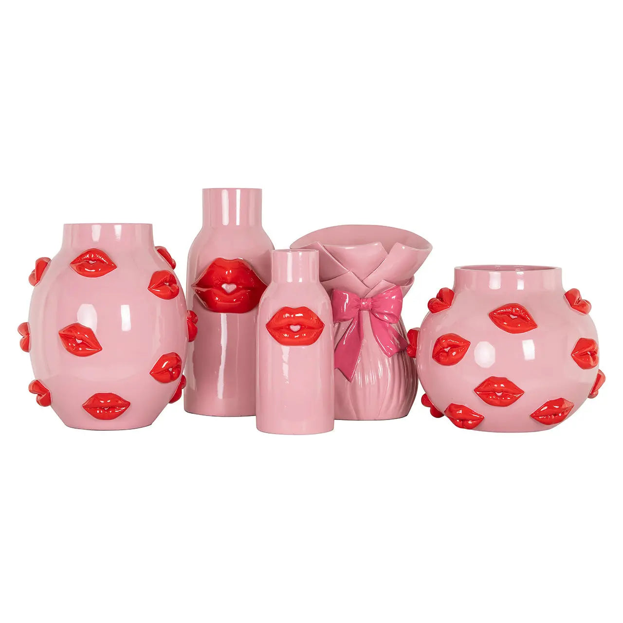 Richmond Interiors Loth Vase in Pink  Nicholas John Interiors