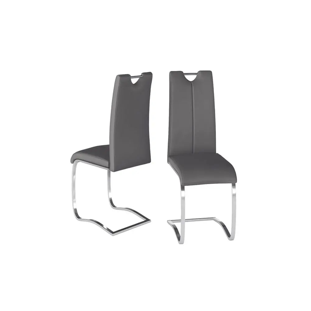 Adira Grey Dining Chair (Pair) Dining Chair