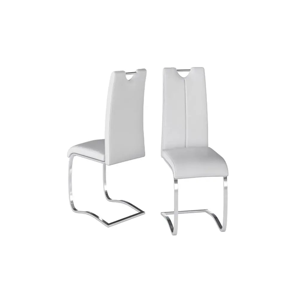 Adira White Dining Chair (Pair) Dining Chair