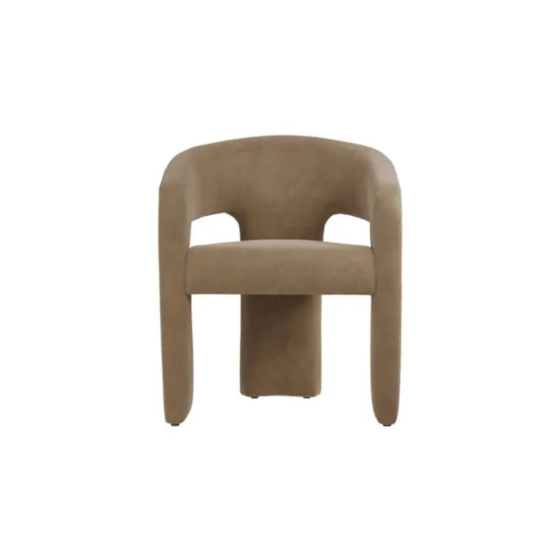 Ashford & Grey Luna Mole Dining Chair Dining Chair