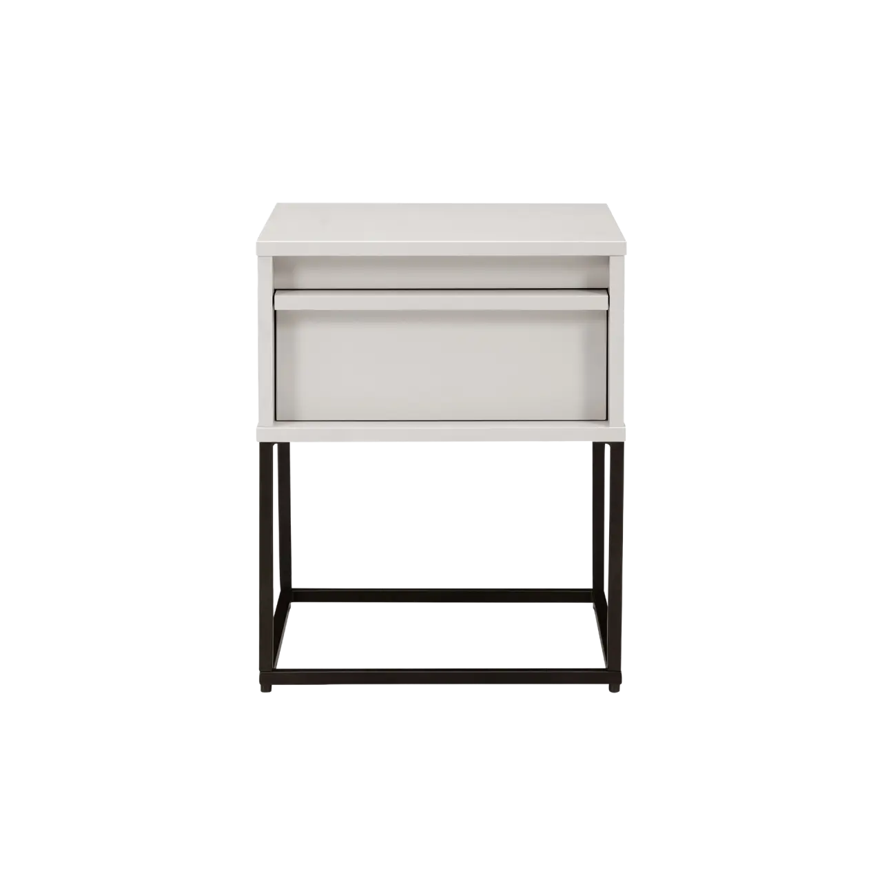 Twenty10 Albion Bedside Table in Stone  Nicholas John Interiors