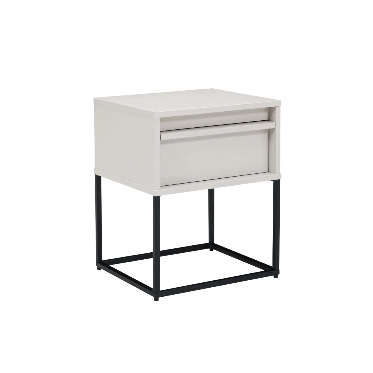 Twenty10 Albion Bedside Table in Stone  Nicholas John Interiors
