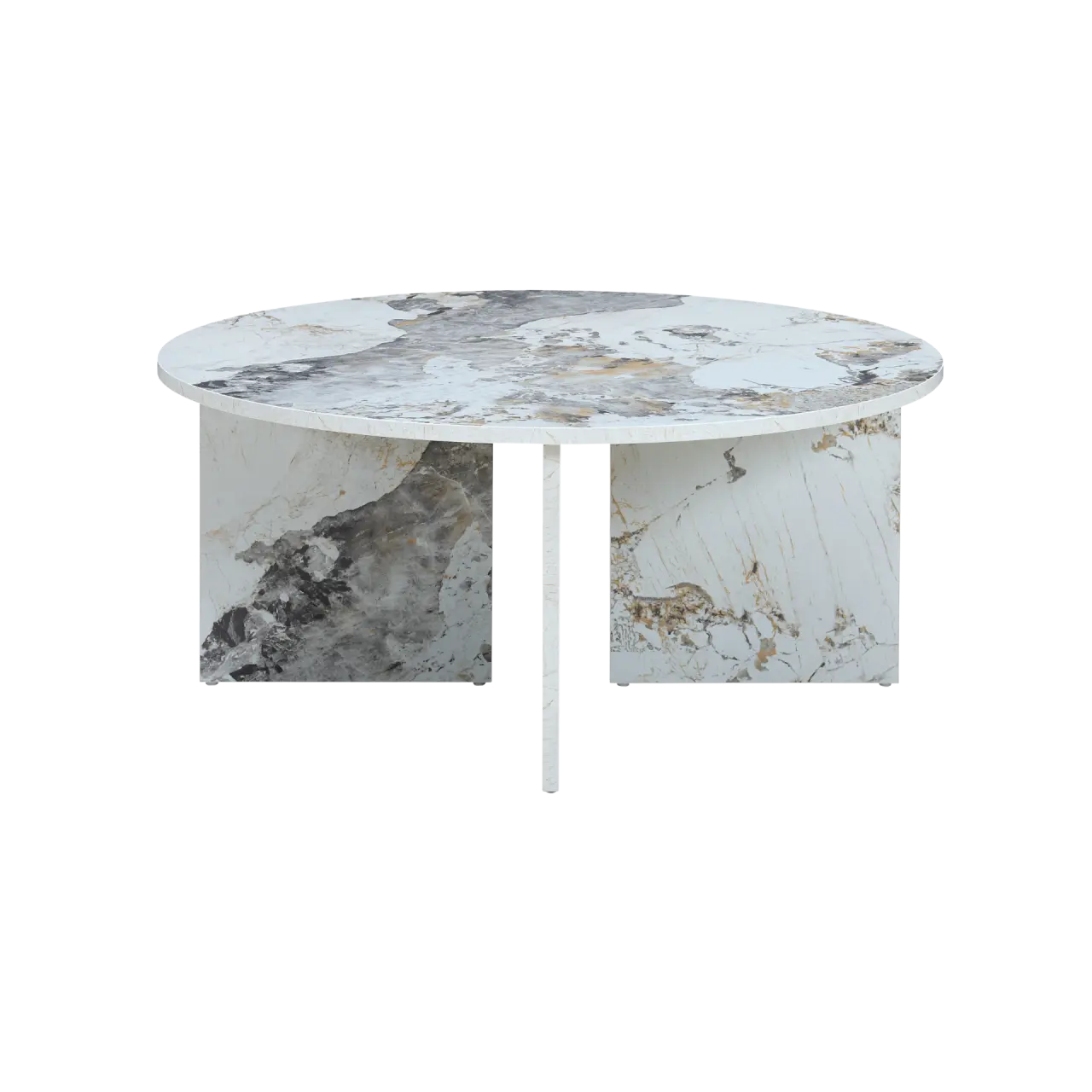 Aura Round Coffee Table in Pandora Marble Effect – Twenty10 Design  Nicholas John Interiors