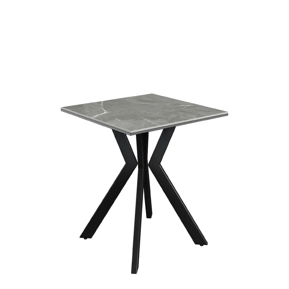 Azuma Matte Grey Ceramic Side Table Side Table
