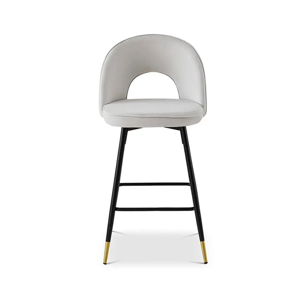 Berkeley Designs Hoxton Bar Stool in Light Grey Bar Stools