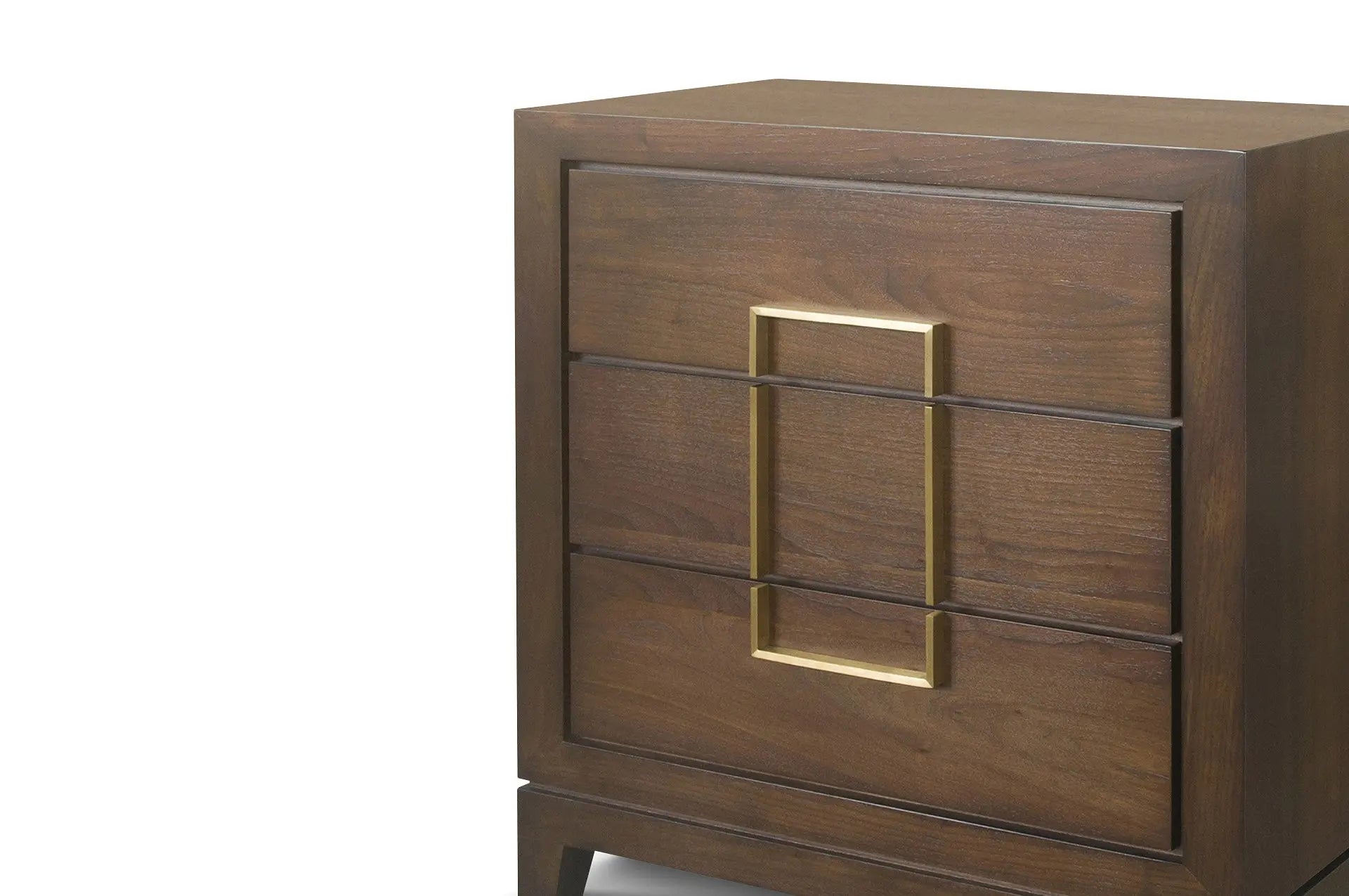 Berkeley Designs Lucca 3 Drawer Chest in Walnut Chest of Drawers