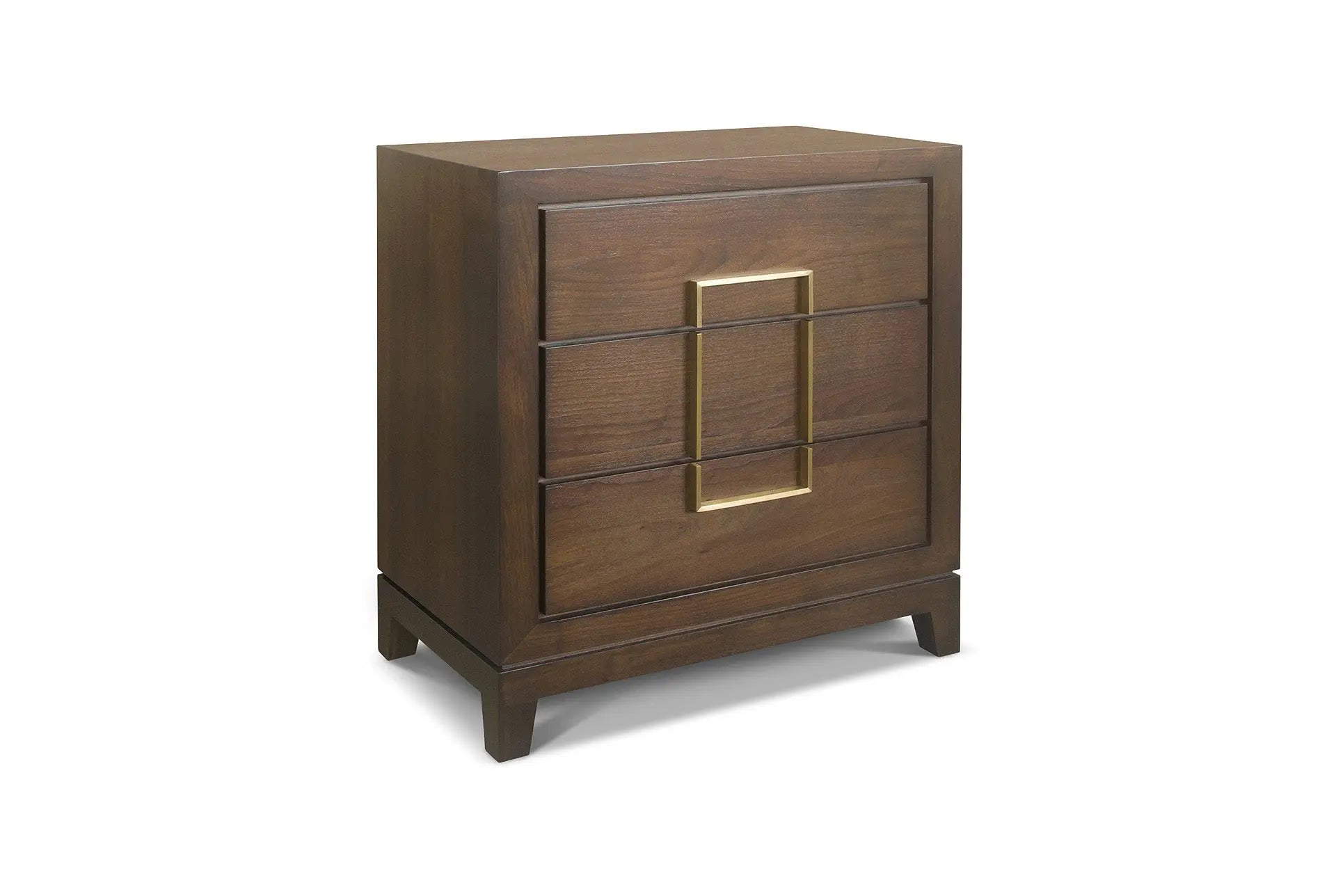 Berkeley Designs Lucca 3 Drawer Chest in Walnut Chest of Drawers