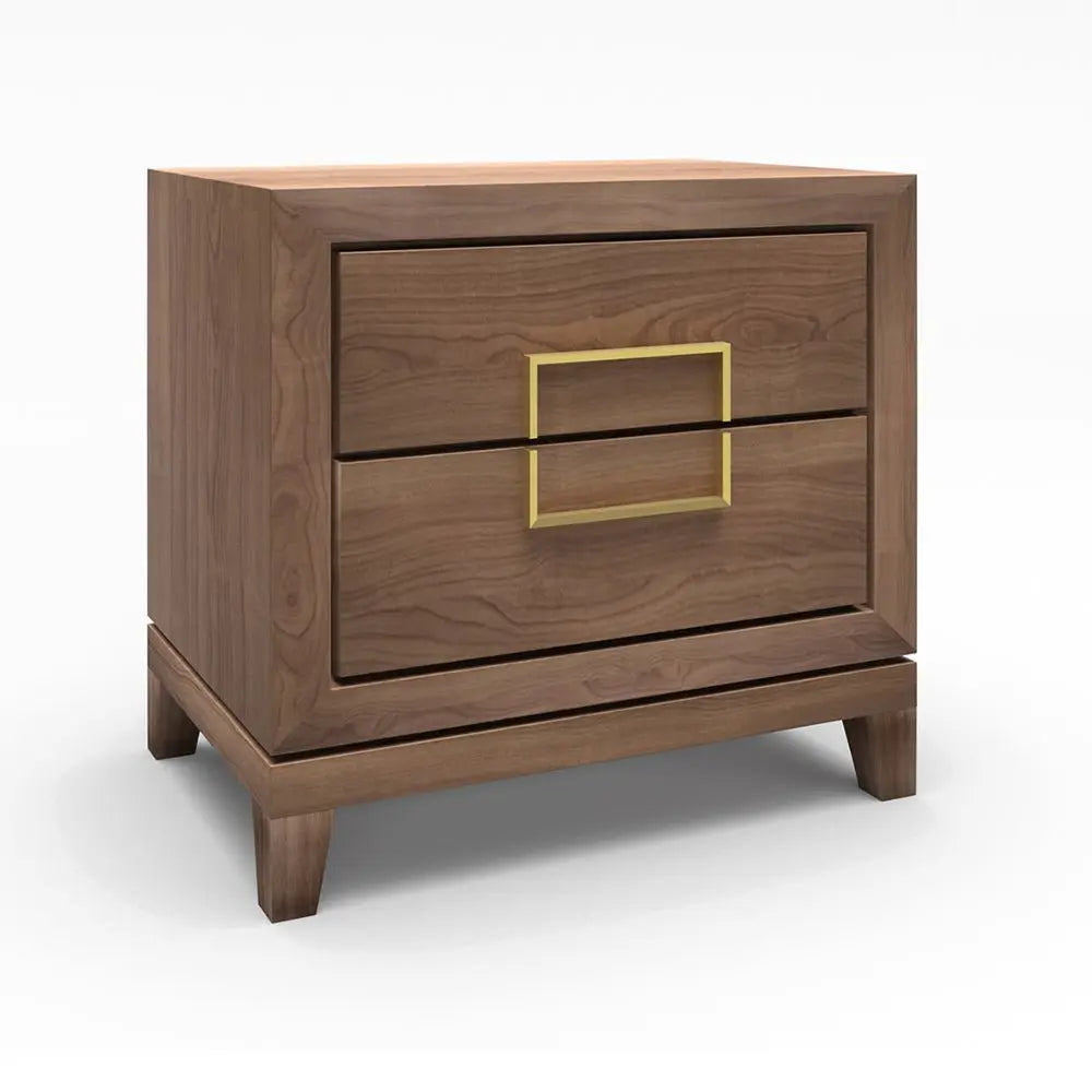 Berkeley Designs Lucca Bedside in Walnut Bedside Table