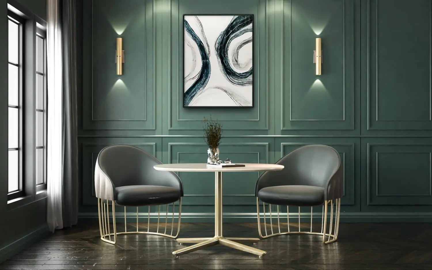 Berkeley Designs Oil on Canvas 04 Wall Art